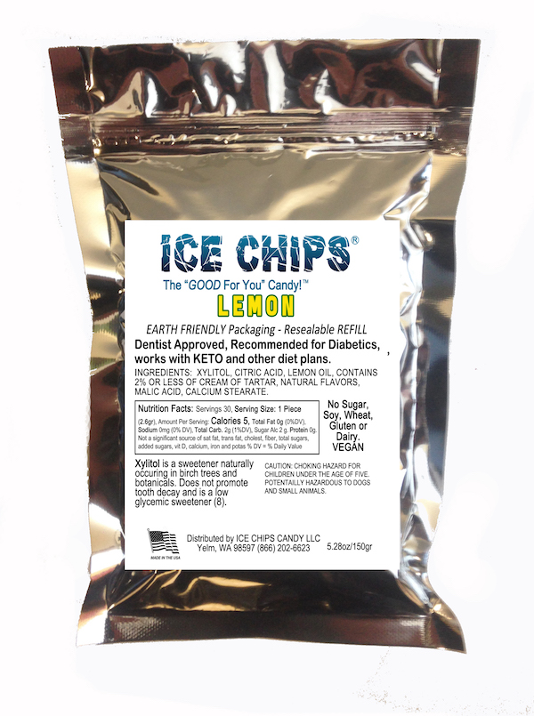 Lemon Ice Chips Candy
