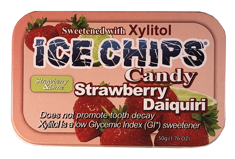 ICE CHIPS® Strawberry Daiquiri Xylitol Candy