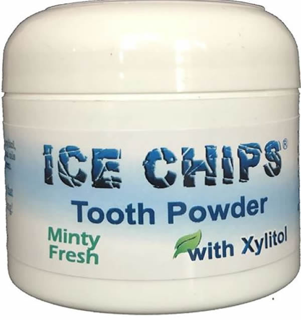 ICE CHIPS Whitening Tooth Powder