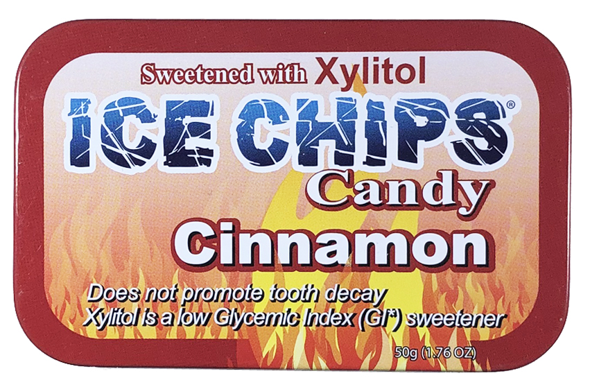 ICE CHIPS® Cinnamon Xylitol Candy