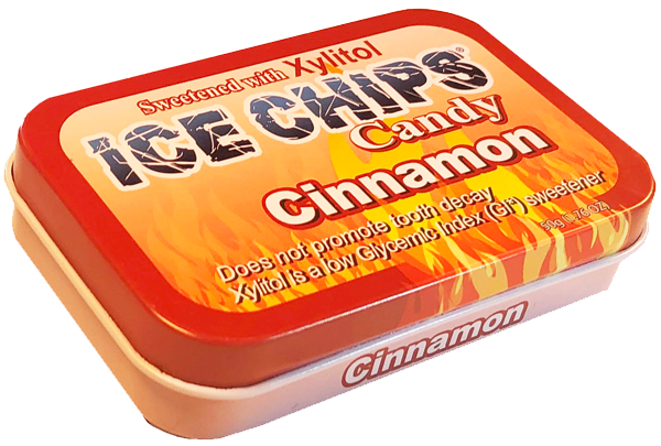 ICE CHIPS® Cinnamon Xylitol Candy