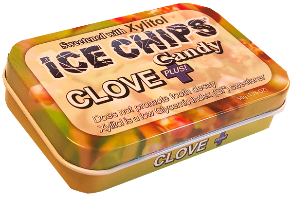 ICE CHIPS® Clove Plus Xylitol Candy