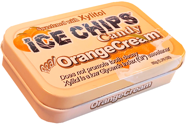 ICE CHIPS® Orange Cream Xylitol Candy