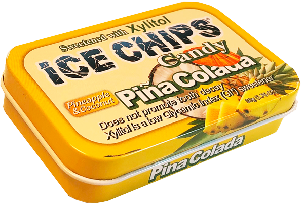 ICE CHIPS® Pina Colada Xylitol Candy