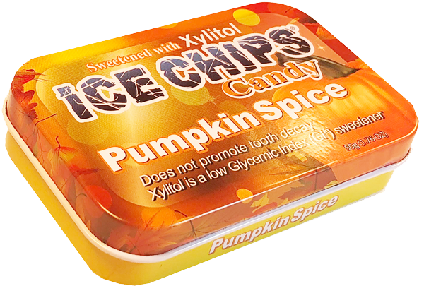 ICE CHIPS® Pumpkin Spice Xylitol Candy