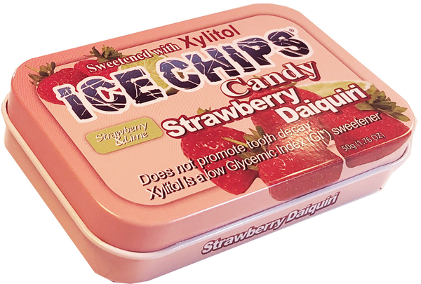 ICE CHIPS® Strawberry Daiquiri Xylitol Candy