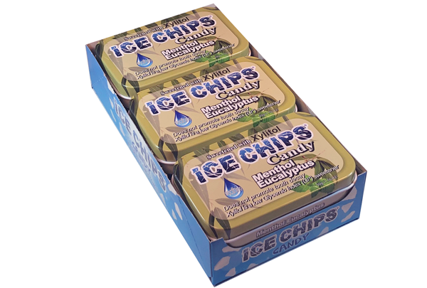 ICE CHIPS® Menthol Eucalyptus Xylitol Candy