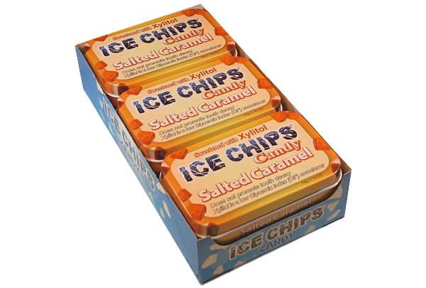 ICE CHIPS® Salted Caramel Xylitol Candy