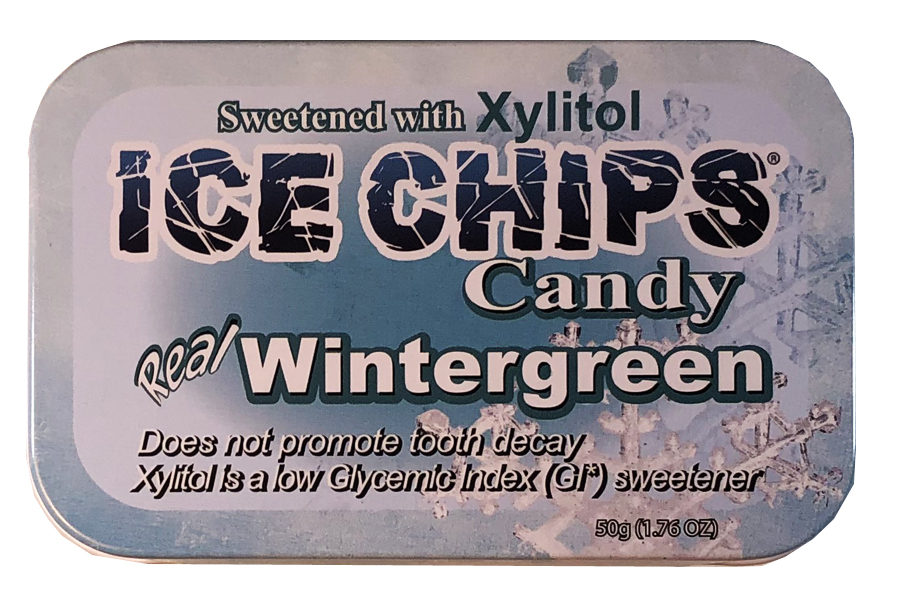 ICE CHIPS® Wintergreen Xylitol Mints